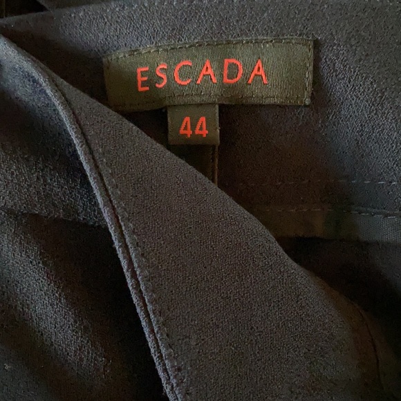 Escada New VirginWoolDark Blue WoolStretch Pants HaveBlazer in Separate Listing - Picture 4 of 6
